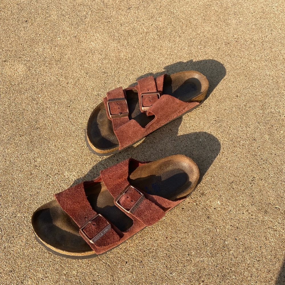 Birkenstock Arizona Red/Orange Sandal